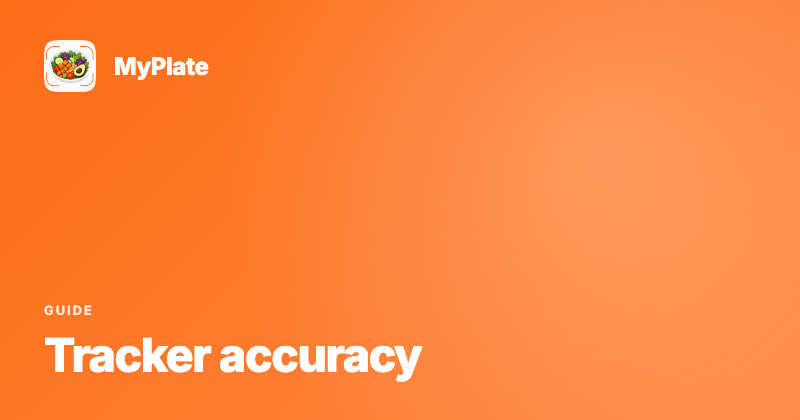 How Accurate Are Calorie Tracking Apps, Actually?