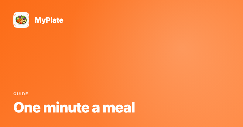 Why Most Calorie Apps Ask for Too Much